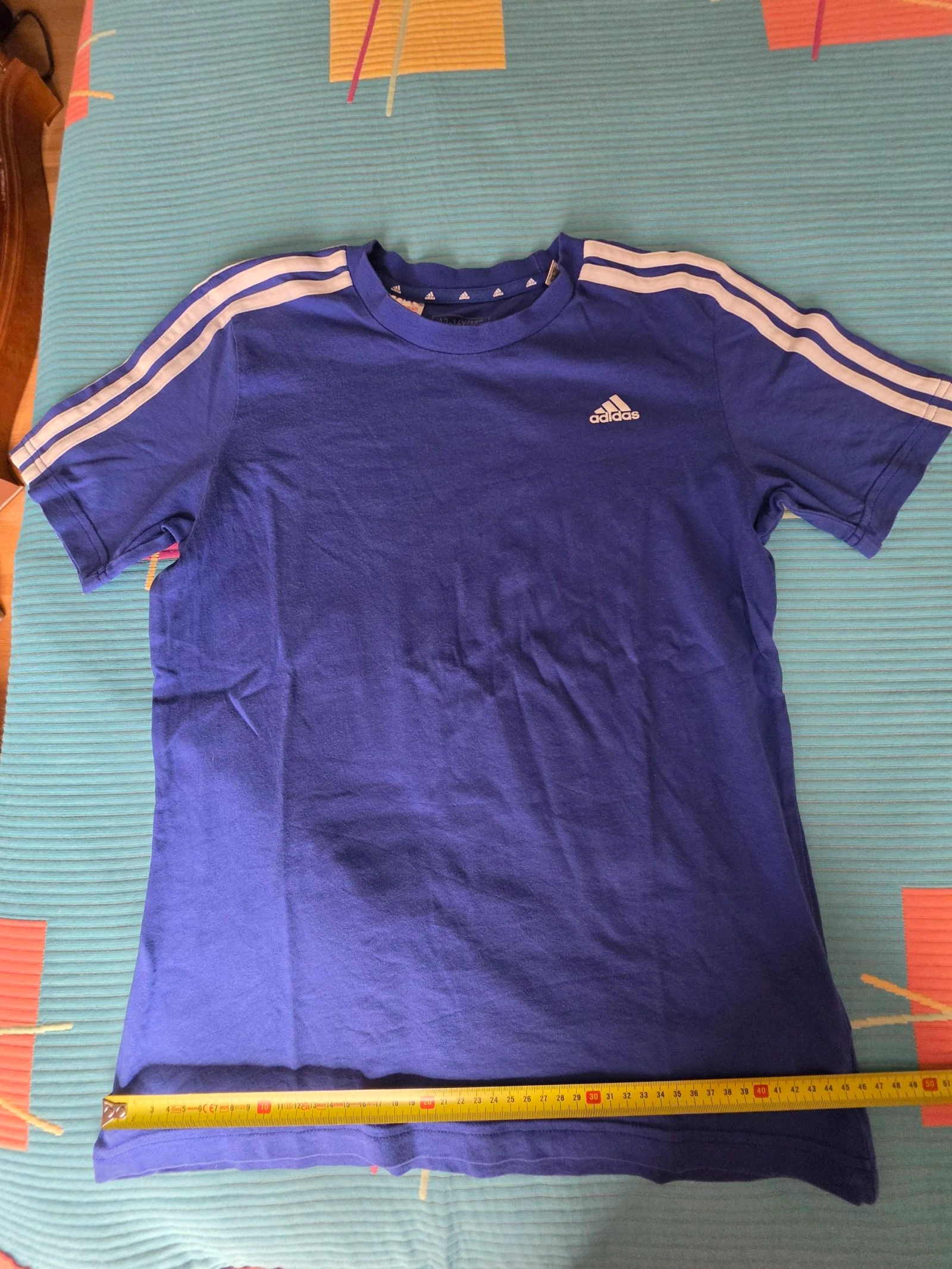 Adidas blue t-shirt boy size 13-14 – photo 5